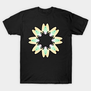 Yellow and green Star T-Shirt